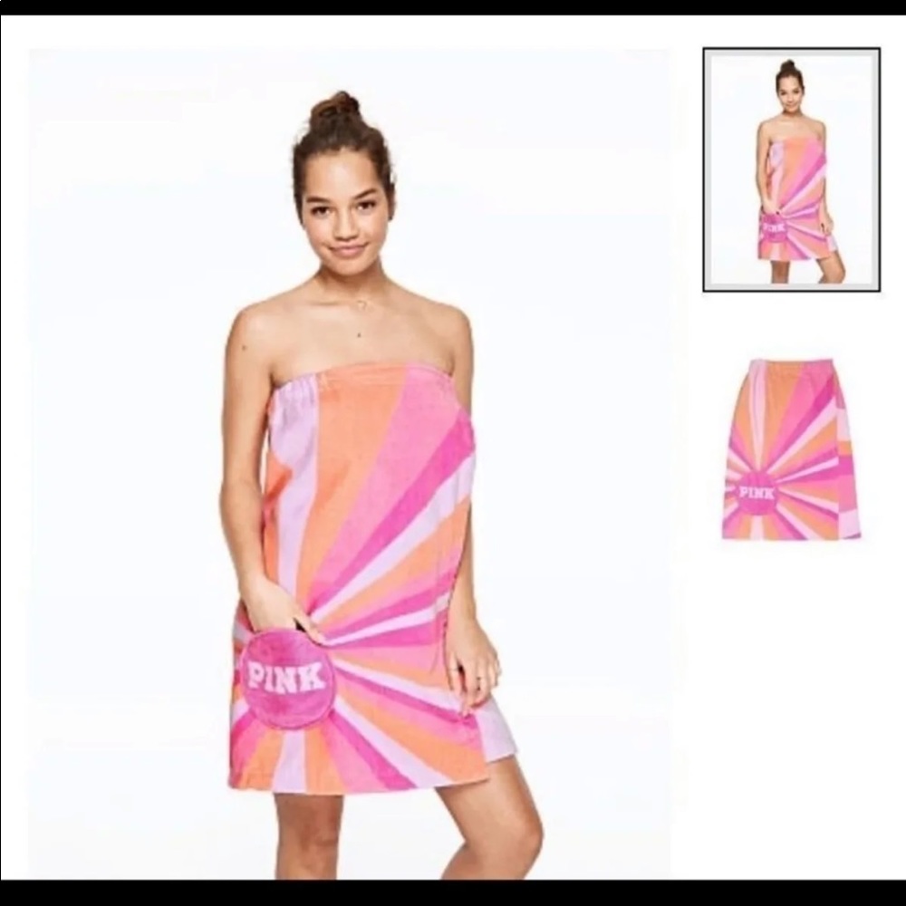 V/S pink summer towel